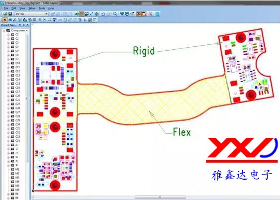 圖 4：剛性/柔性<a href=http://www.camera4life.com/ target=_blank class=infotextkey>電路</a>板允許最大限度地利用可用空間